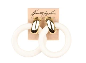 Pendientes Kenneth Jay Lane 301425 para mujer Kenneth Jay Lane blancos - Imagen 1 de 2