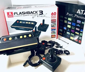Atari Flashback 3 Classic Game Console With 60 Built In Games Org Box Poster - Picture 1 of 12