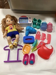 Baby Alive Accessories And Doll All Brand Name 17 Pieces - Picture 1 of 13