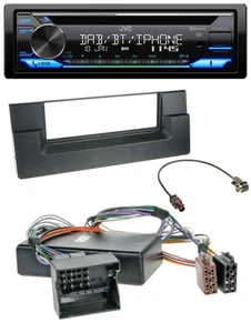 JVC Bluetooth MP3 USB DAB CD Autoradio für BMW X5 E53 5er E39 Aktivsystem Quadlo - Bild 1 von 9