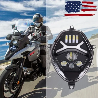 Projetor de farol de LED para Suzuki V-STROM DL1000A 2015-2019 / DL650A 2017-2021 - Imagem 1 de 4