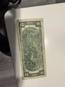 2 Dollar Bill Bicentennial Year Treasury Seal Misprinted/Misaligned - Picture 1 of 2