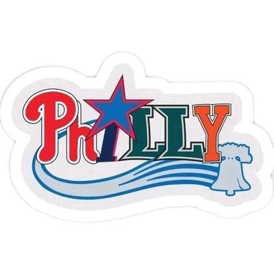 Imán de coche Philadelphia Phillies MLB béisbol troquelado laminado Foto 1 de 2