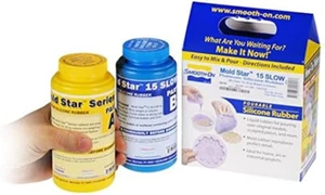 Mold Star 15 Slow - 1A:1B Mix per Volume Gomma Siliconica Platino - Unità Pinta - Foto 1 di 11