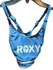 Roxy Girl's Blue Swimsuit Top Size 8/S - Picture 1 of 2