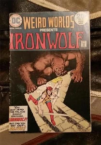 WEIRD WORLDS IRONWOLF No.9 * BRONZE AGE FEB 1974 20c DC COMICS - AFTER THE BLOND - Bild 1 von 1