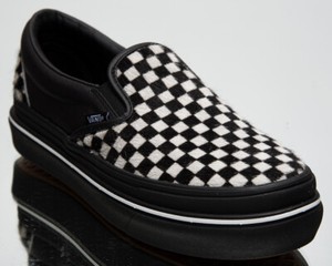 slip on vans kariert