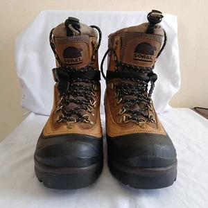 Sorel Conquest Men's Thinsulate Waterproof Boots NM1049 Size 8 Winter - Picture 1 of 5