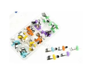 50Pcs Dental Metal Matrices Matrix Movable Fixator Super Mat Compatible Molar - Picture 1 of 5