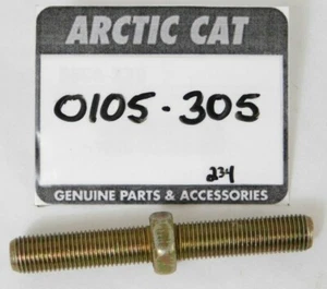 1 NEW Artic Cat SNOWMOBILE CHEETAH JAG Tie Rod Stud Bolt OEM 0105-305 / 0105-167 - Picture 1 of 3