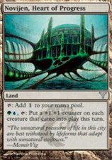 1x Novijen, Heart of Progress - LP - Guildpact - SPARROW MAGIC - mtg -