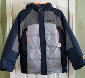 Zero Xposur NWT Gray & Blue Snowboard Ski Jacket Size Youth XL (14-16) - Picture 1 of 13