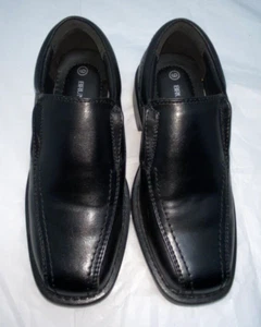 Bruno Marc Little Boys' Memory Foam Dress Loafers Size 9 Black - Picture 1 of 8