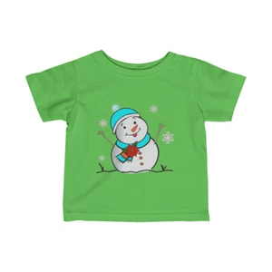 Infant Fine Jersey Holiday Tee - Picture 1 of 21