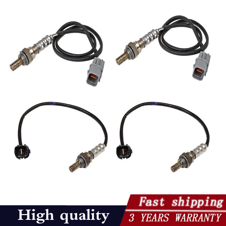 4PCS Oxygen Sensor Up+Down for 2003-06 Hyundai Santa Fe 2004-06 Kia Amanti 3.5L - Image 1 of 4