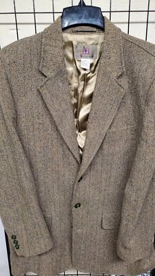 Abrigo deportivo The Territory Ahead 3 botones informal 100 % seda chaqueta M traje de tweed  Foto 1 de 4