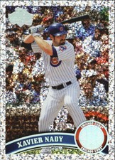 2011 Topps Diamond Anniversary Chicago Cubs Baseball Card #137 Xavier Nady