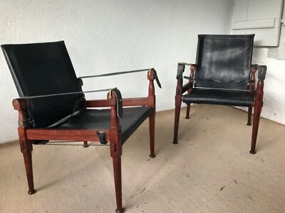 Kolonial Stuhl Safari Sessel Pakistan Design Klassiker, M. Hayat & Bros Ltd. - Bild 1 von 4