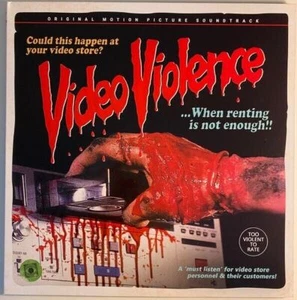 Video Violence Soundtrack Terror Vision Vinyl LP Pink & Blood Splatter LTD COLOR - Picture 1 of 5