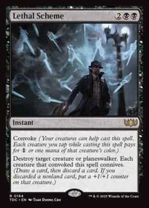 MTG Commander TDM R Lethal Scheme #0184 - Picture 1 of 1