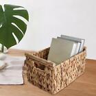 Woven Basket Toys Organizer Bin With Handle Sundries Organizer Basket For Living