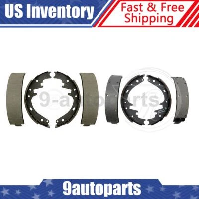 Zapatas de freno de tambor delanteras traseras para Ford Custom 1965-1972 Foto 1 de 4