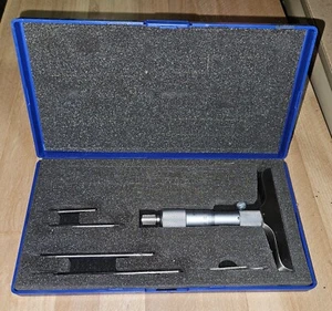 Varillas de medición de profundidad micrómetro de cabeza redonda base de 4" GRADO .001" - Imagen 1 de 1