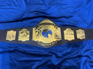 CONTINENTAL HEAVYWEIGHT WRESTLING CHAMPIONSHIP BELT ADUT SIZE RAPLICA - Picture 1 of 5