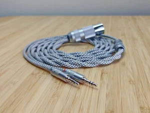 GSAudiocables Hybrid Silver cable for Hifiman Susvara HE1000 SE V2 Focal Stellia - Picture 1 of 30