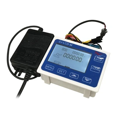 Digital Display Water Flow Sensor Meter Flow Rate Volume Quantitative Flowmeter - Image 1 of 4