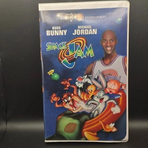 Space Jam (1997 VHS) Michael Jordan Looney Tunes First Print Jan 1997 WHV #16400 - Picture 1 of 9