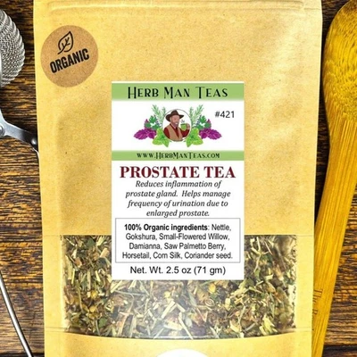 PROSTATE TEA #421 - Reduce inflammation of prostate gland & frequent urination - Image 1 of 4
