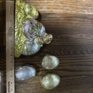 Folierte gewickelte Osterhasen Mode Tischstücke - Bild 1 von 3