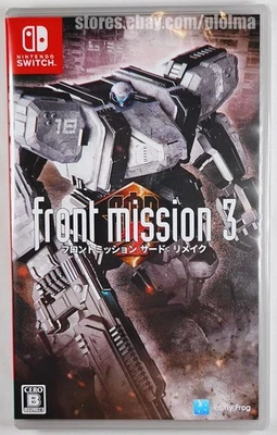 FRONT MISSION 3 Brand New Sealed NINTENDO SWITCH Game JP Release, US Seller - Image 1 of 3