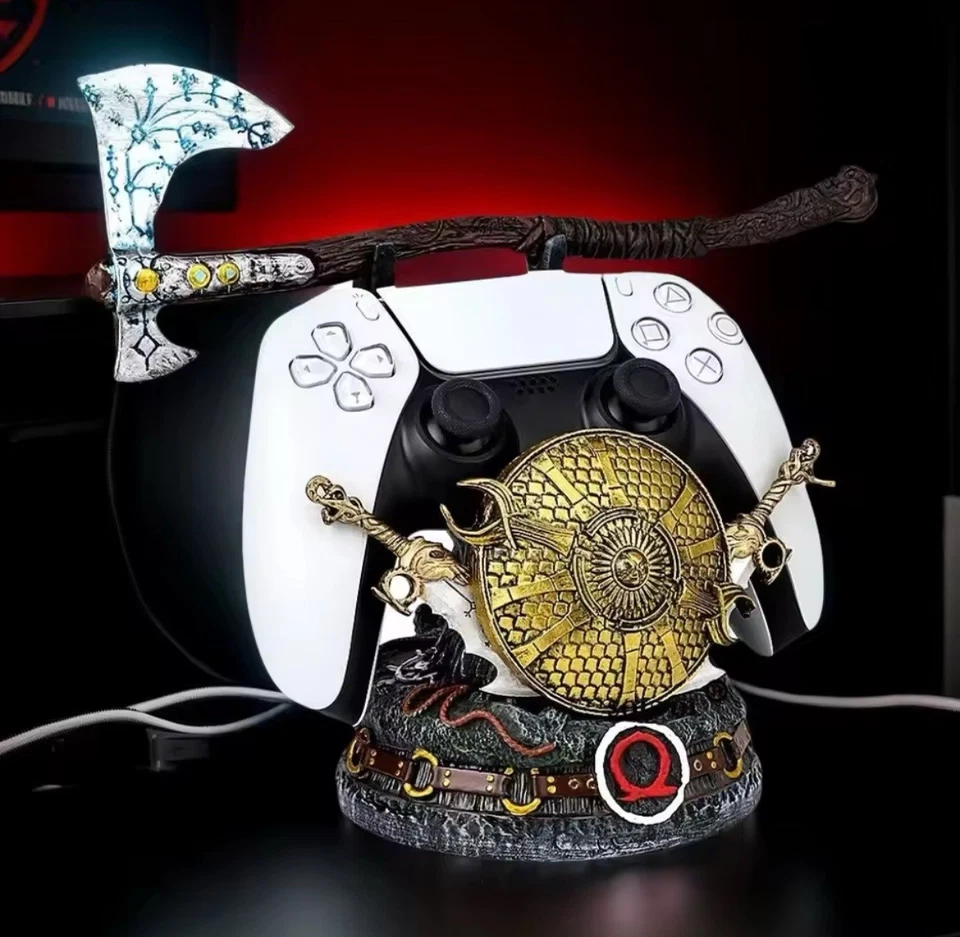 God Of War Controller Stand Bracket Holder Gaming Collectable Accessory - Image 1 of 3