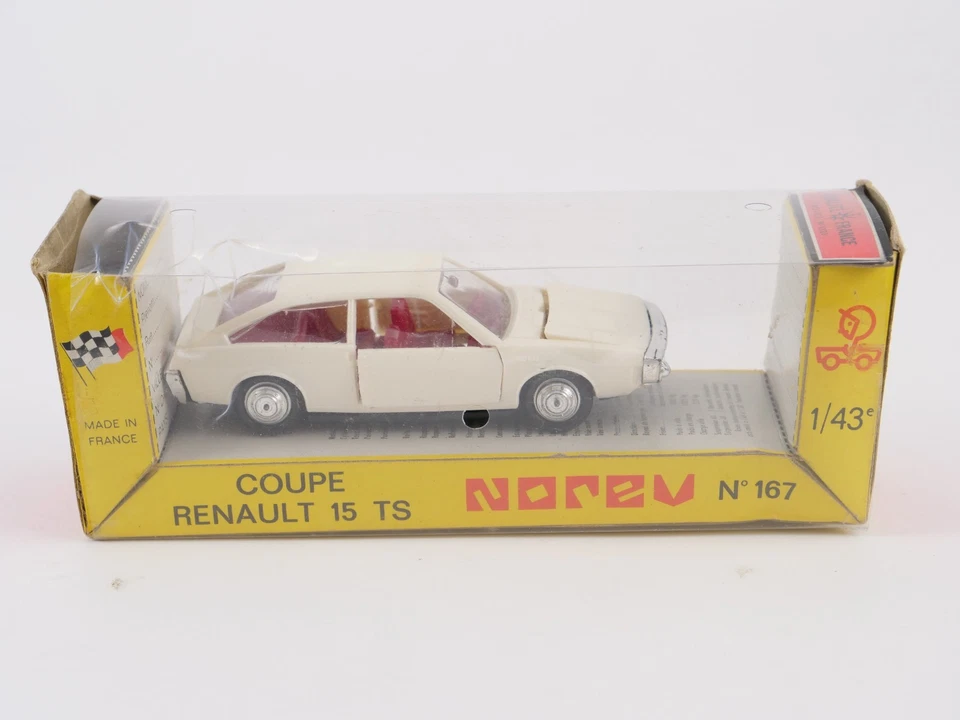Norev n°167 coupé Renault 15 TS 1/43 jamais joué en boîte - Photo 1/4