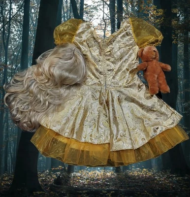 Костюм Златовласка взрослый сборник рассказов сказка карнавальный костюм вверх Хэллоуин 3 изделия - Изображение 1 из 4