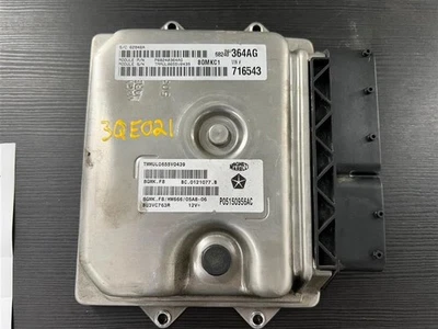 Engine ECM Electronic Engine Module 2 Door Lounge Fits 15-17 FIAT 500 104605336 Foto 1 de 4