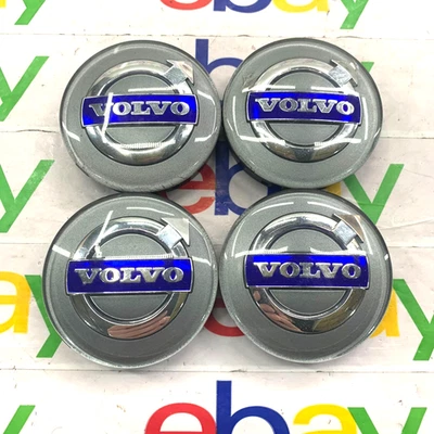 Juego de tapacubos centrales Volvo C30 C70 S40 S60 S80 V50 V70 Xc70 Xc90 1998-2010 99 00 Foto 1 de 4