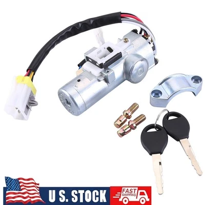 Interruptor de ignição D87004S100 com 2 chaves para Nissan Frontier Xterra 1999 2000-2004 - Imagem 1 de 4