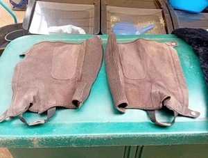 Shires Xl Brown Swade Chaps - Picture 1 of 5