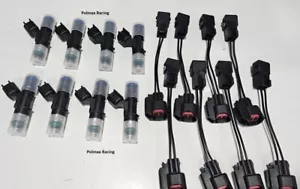 New Bosch 60lb 630cc fuel injectors upgrade kit for 2003+ AMG supercharged M113K - Bild 1 von 1