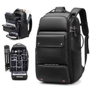 DSLR Camera Backpack Bag Case Insert For 17'' Laptop Canon Nikon Sony Drone Lens - Picture 1 of 19