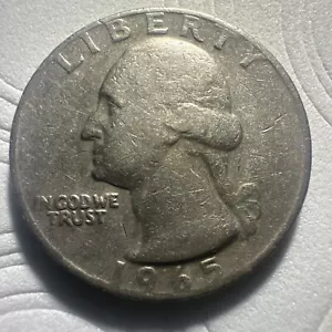 1965 Washington Quarter 25c (Lot 47) - Picture 1 of 2