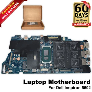 Dell Inspiron 5502 Motherboard i7-1165G7 2.8GHz Quad-Core Integrated GPU W3XW5 - Picture 1 of 8