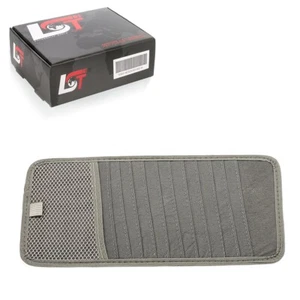 CD DVD 12er Sonnenblendentasche Organizer Halterung grau für RENAULT - Picture 1 of 8