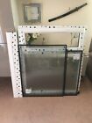 Obscure Satin Double Glazed White Upvc Top Hung Window H (1200Mm) W (1030Mm)