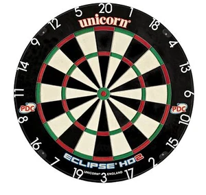 Unicorn Eclipse HD2 High Definition Professional Bristle Dartboard with Incre... - Picture 1 of 3