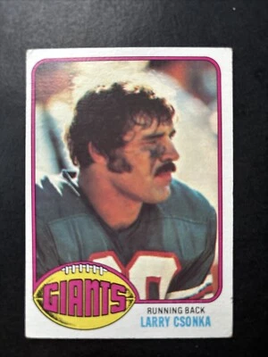 1976  TOPPS # 437 LARRY CSONKA  HG 547 - Image 1 of 2