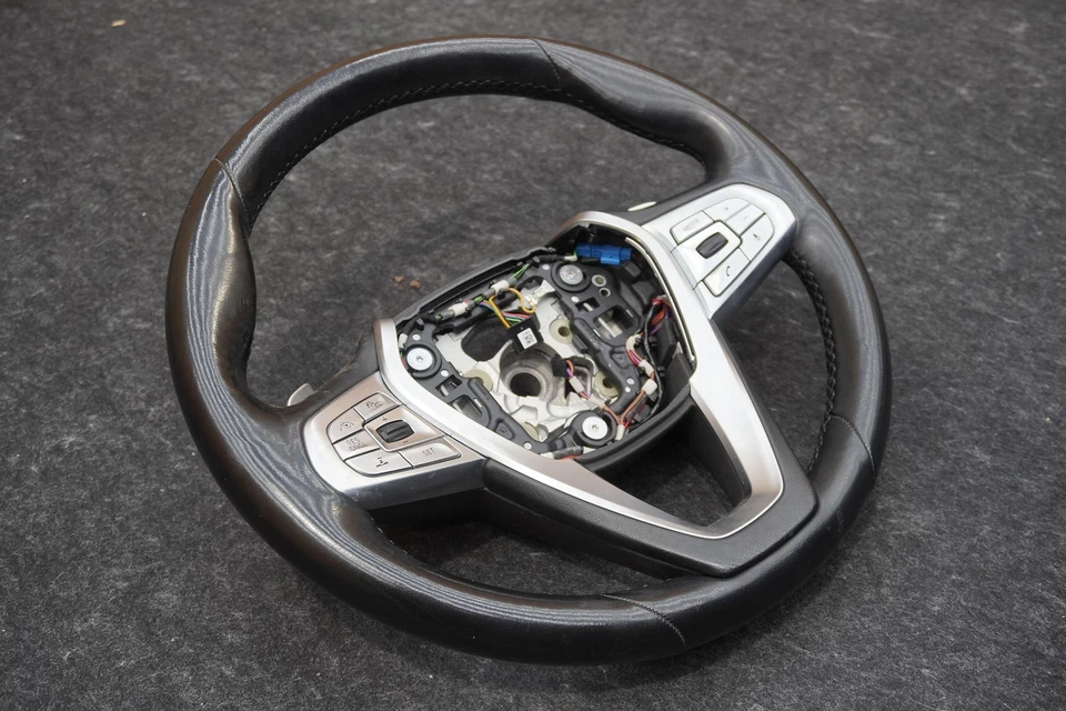 Volante cuero paleta de cambio con asistencia 32306871738 BMW serie 7 750 16-19 Foto 1 de 4